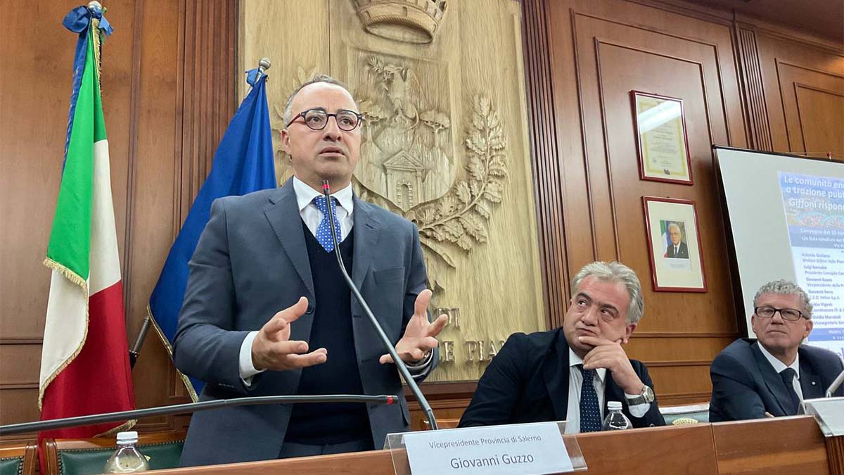 Ron Guzzo Provincia, Guzzo completa la squadra di governo: deleghe a Luongo per ...